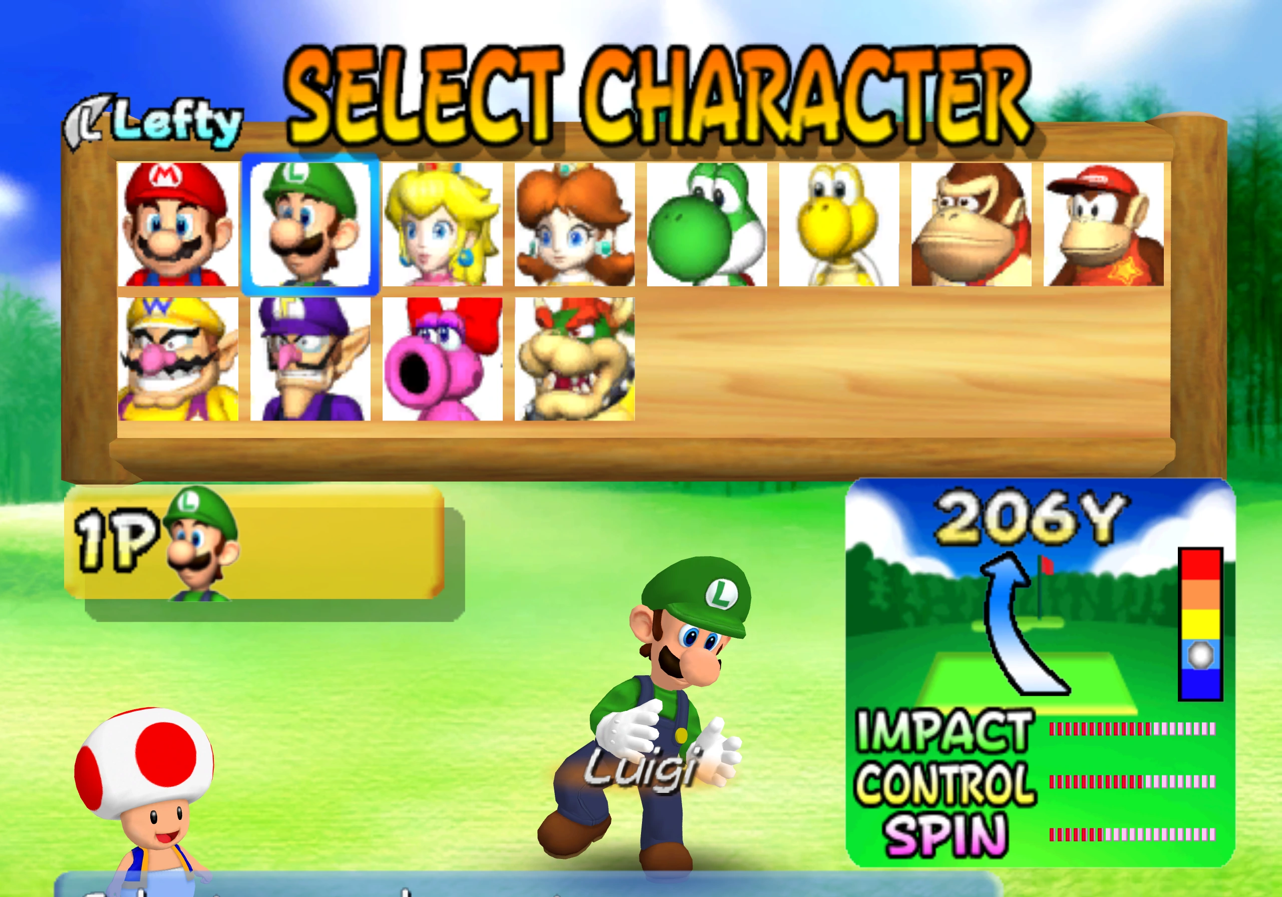 The same character selection frame after the fix, without the stray triangle.